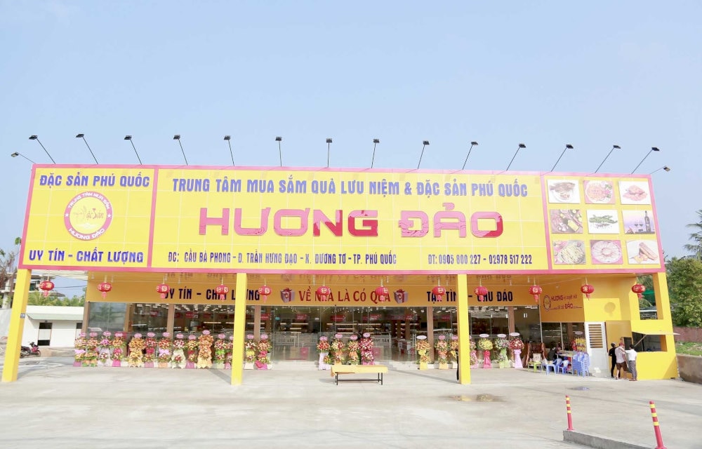 Siêu thị đặc sản Hương Đảo